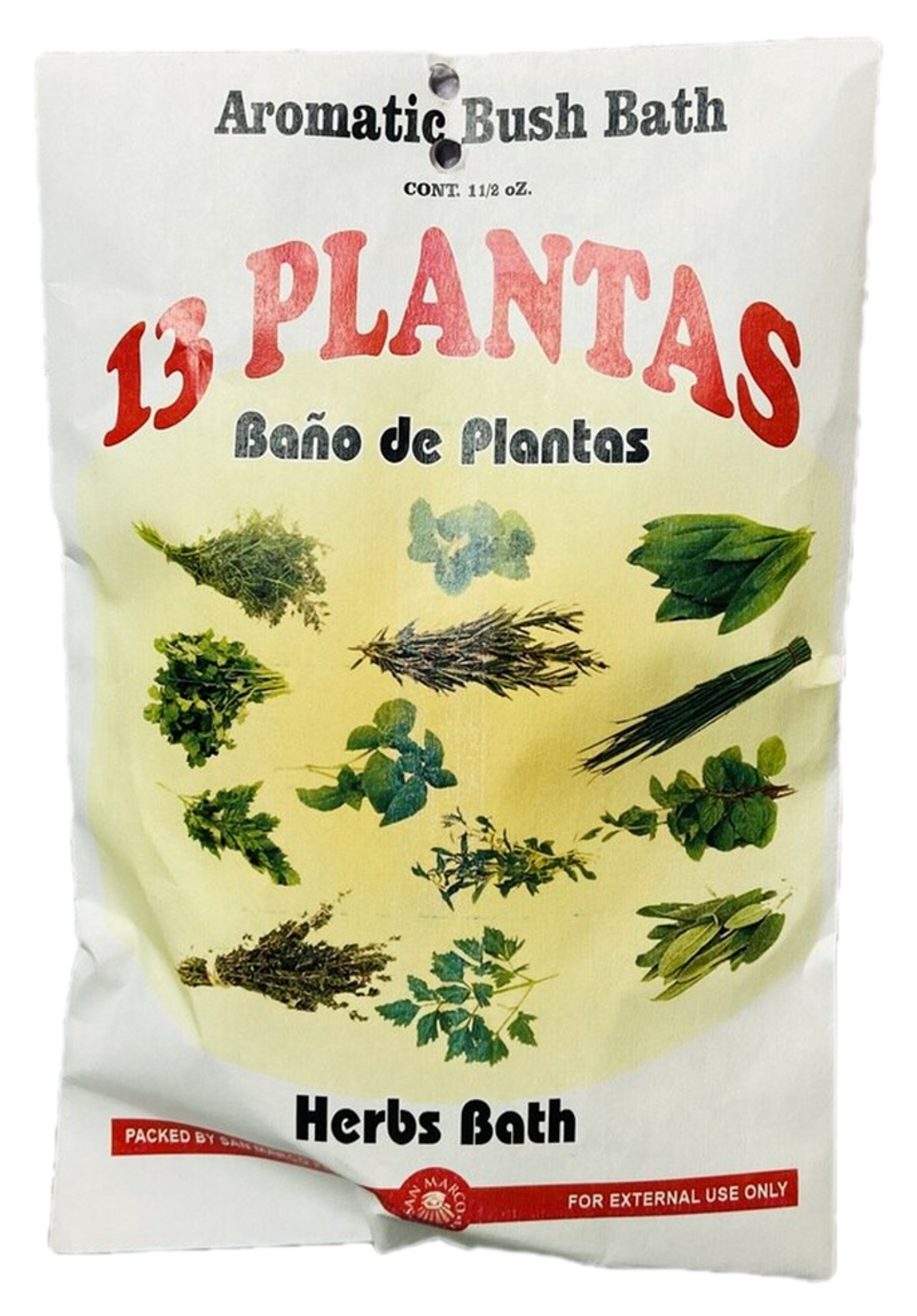 13 Plantas Aromatic Plant Bath Bano De Plantas Boil To Prepare - Refresh & Renew