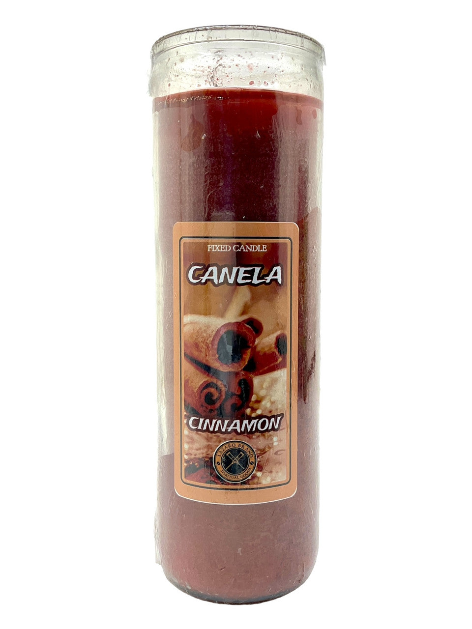 Cinnamon Canela Dressed & Blessed 7 Day Prayer Candle / Protection, Prosperity, Passion
