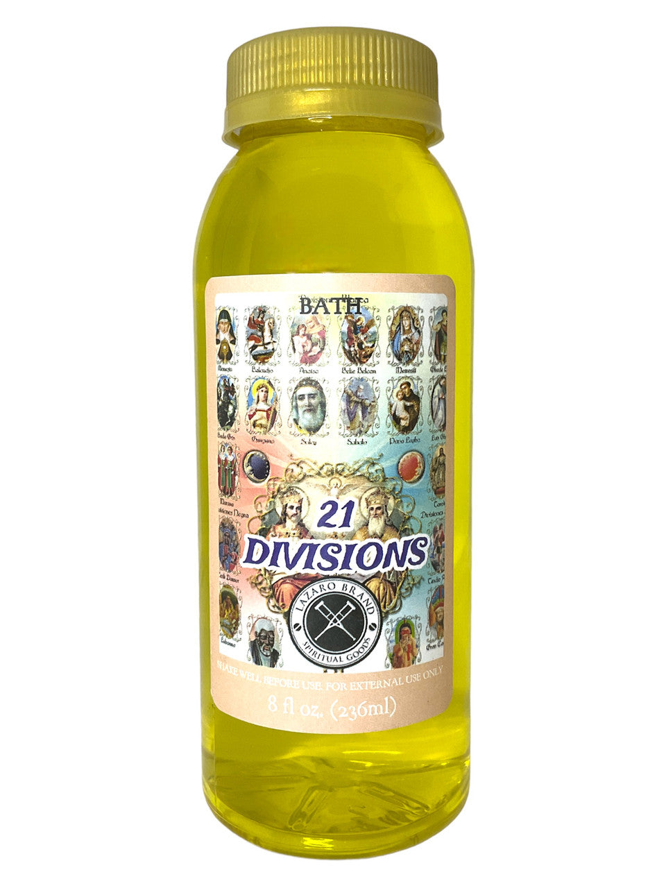 21 Divisions Spiritual Bath Liquid: Spiritual Protection (8oz)
