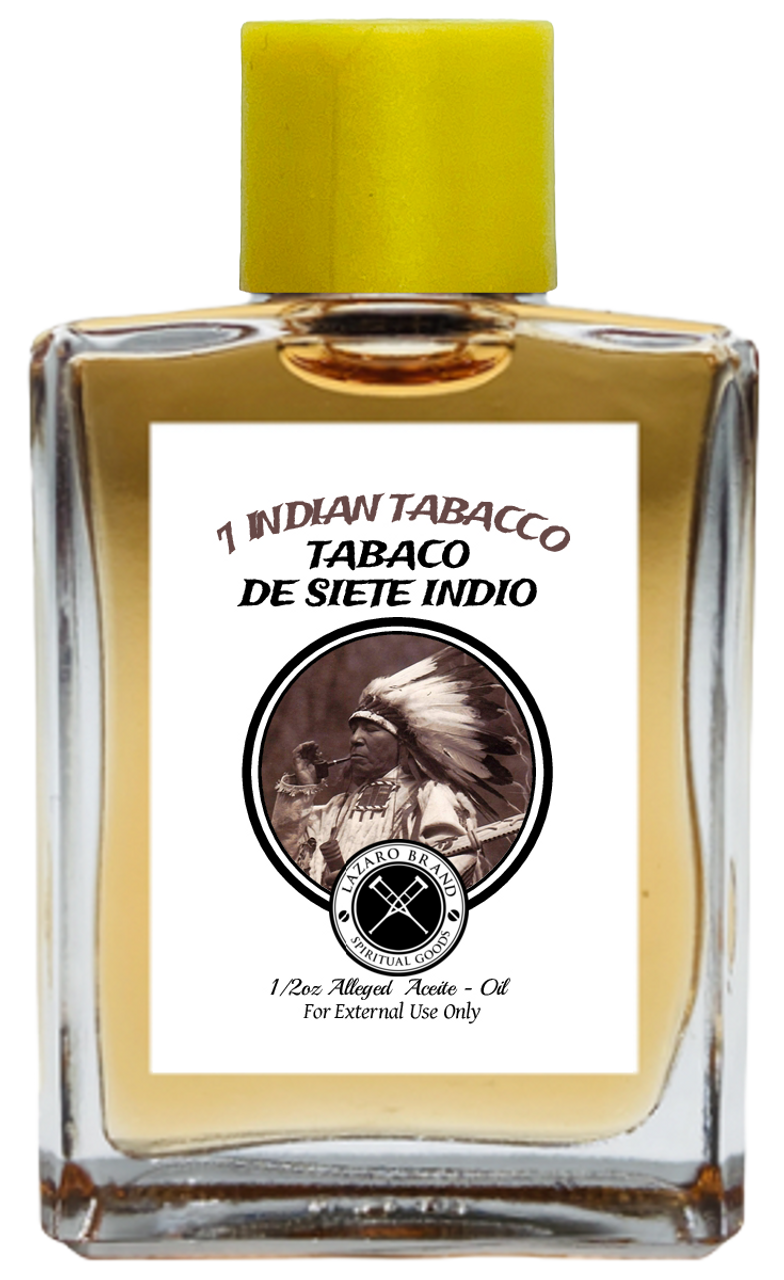 7 Indian Tobacco Tabaco De Siete Indio Spiritual Oil (BROWN) 1/2 oz