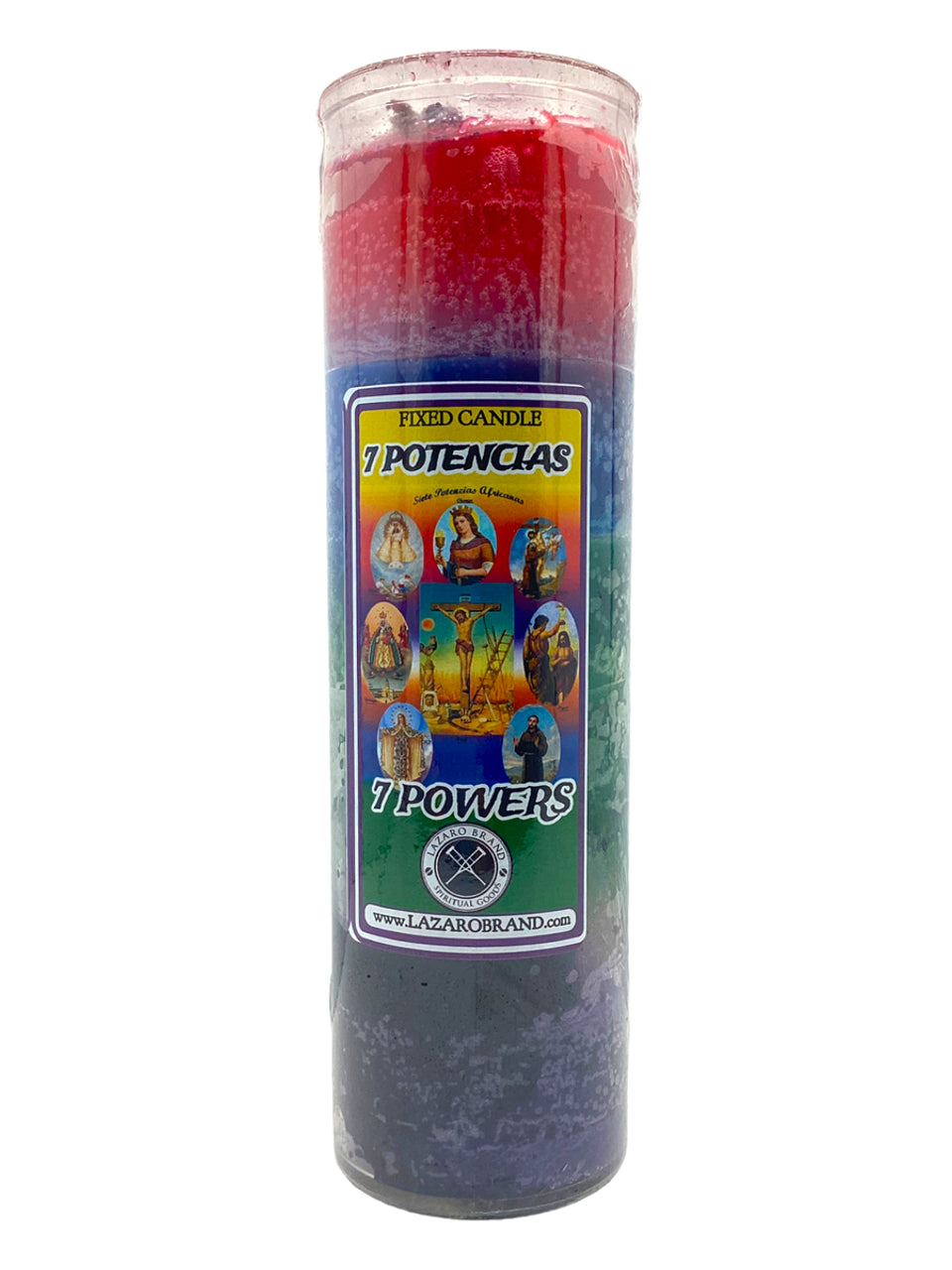 7 Powers & Indian Tobacco Dressed & Blessed 7 Day Prayer Candles / 2 Pack