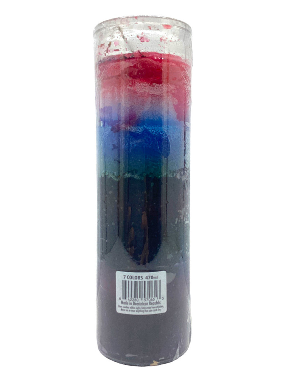 7X7 Triple Action & Black Chicken Dressed & Blessed 7 Day Prayer Candles / 2 Pack