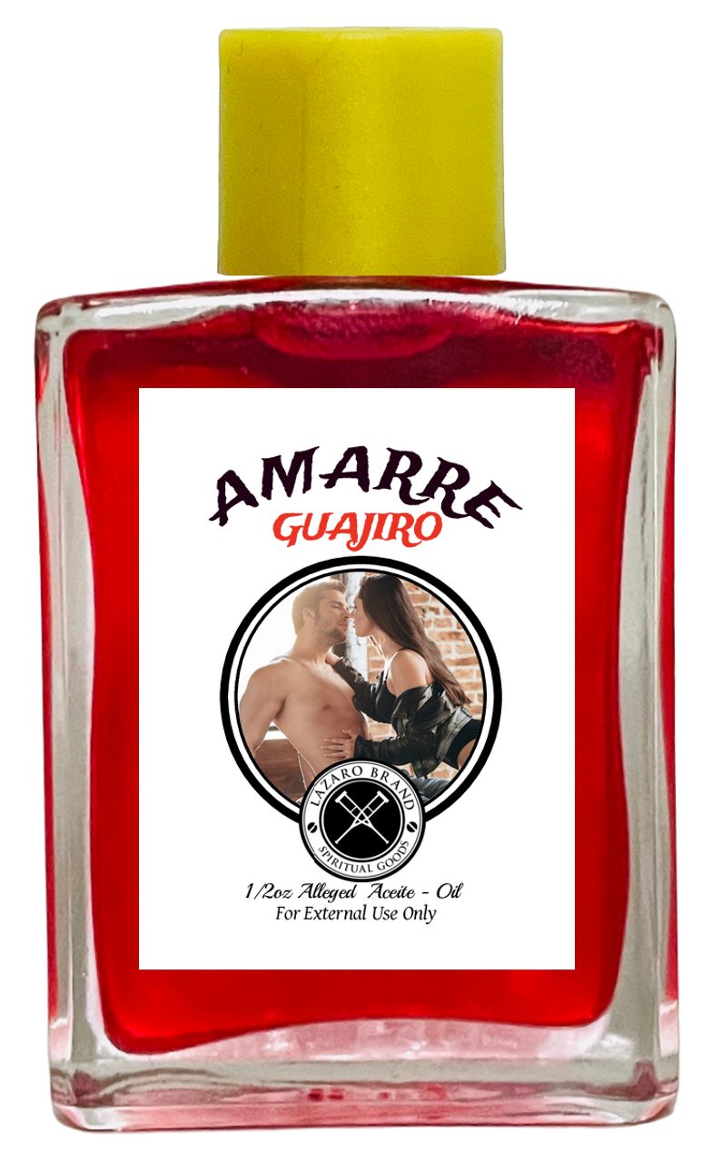 Amarre Guajiro Spiritual Oil For Commanding Influence, Control Them, Domination, ETC. (RED) 1/2 oz