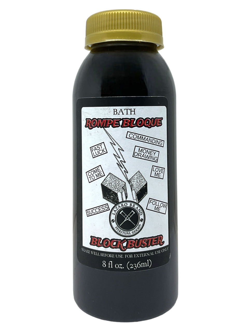 Blockbuster Rompe Bloque Spiritual Bath Liquid: A New Dawn (Black 8oz)