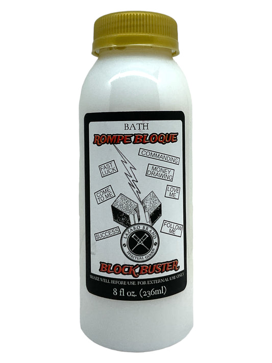 Blockbuster Rompe Bloque Spiritual Bath Liquid: A New Dawn (Black 8oz) (Copy)
