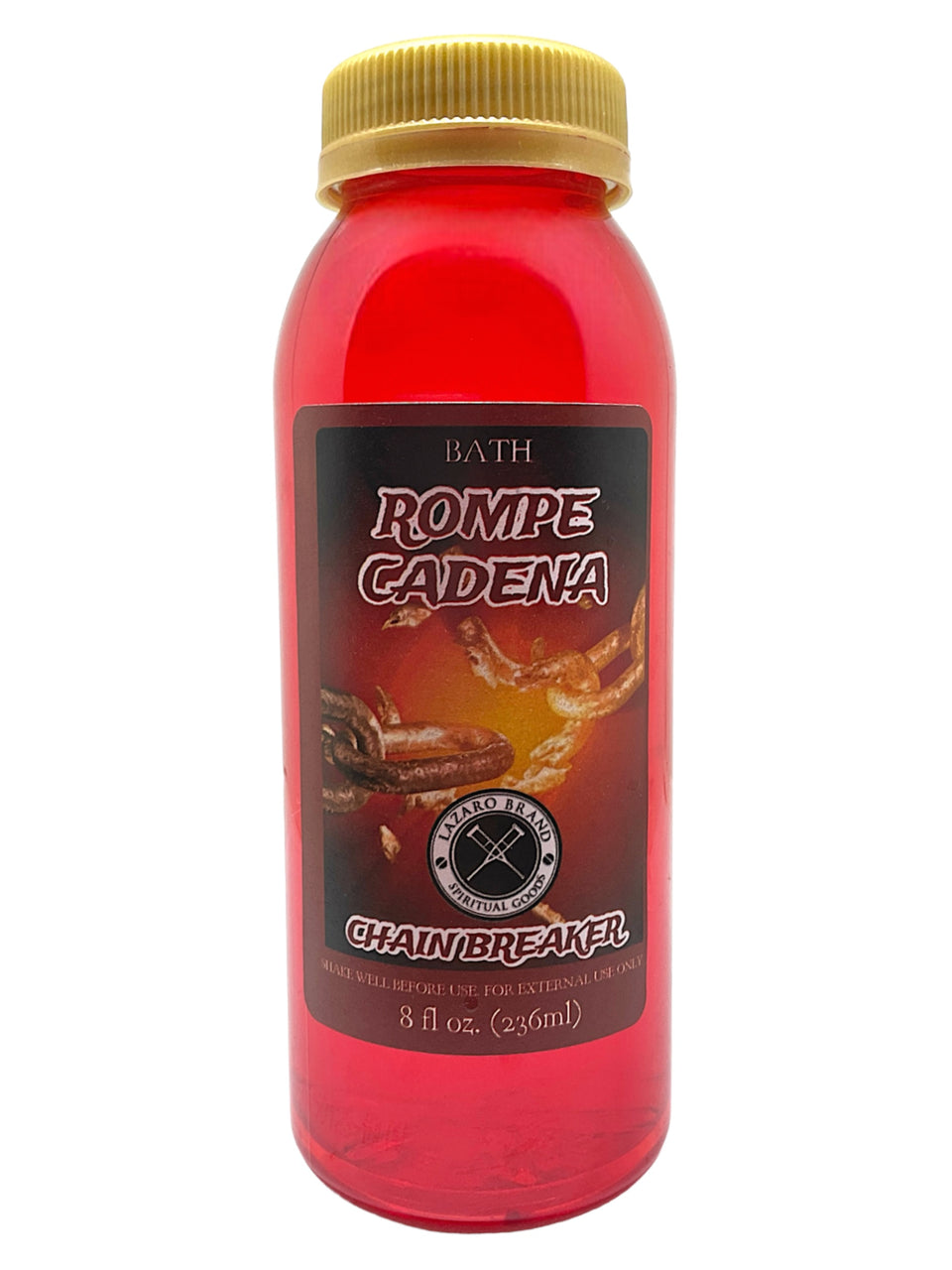 Chain Breaker Rompe Cadena Spiritual Bath Liquid: Break Free from Bondage (8oz)