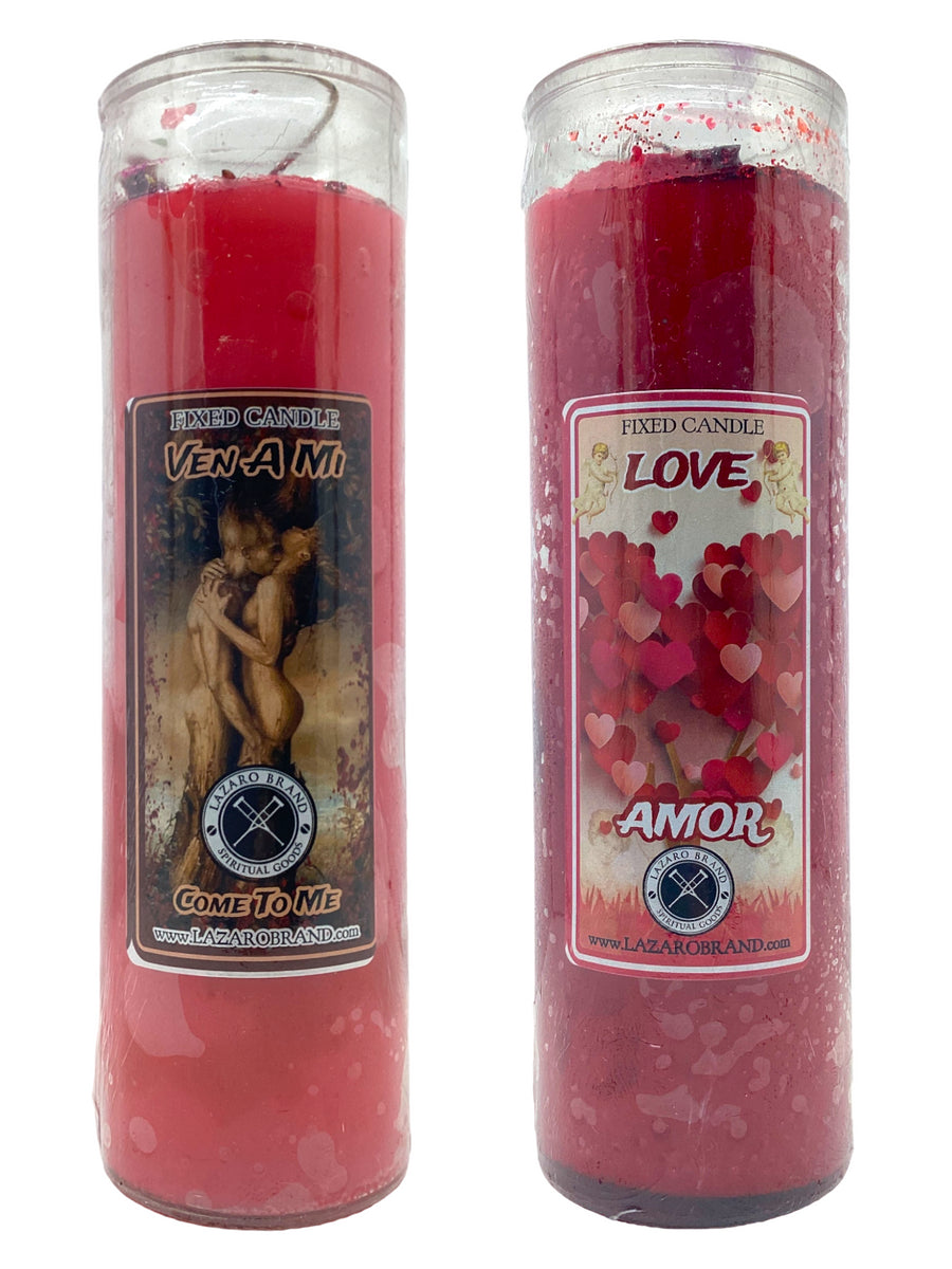Come To Me & Love Dressed & Blessed 7 Day Prayer Candles / 2 Pack