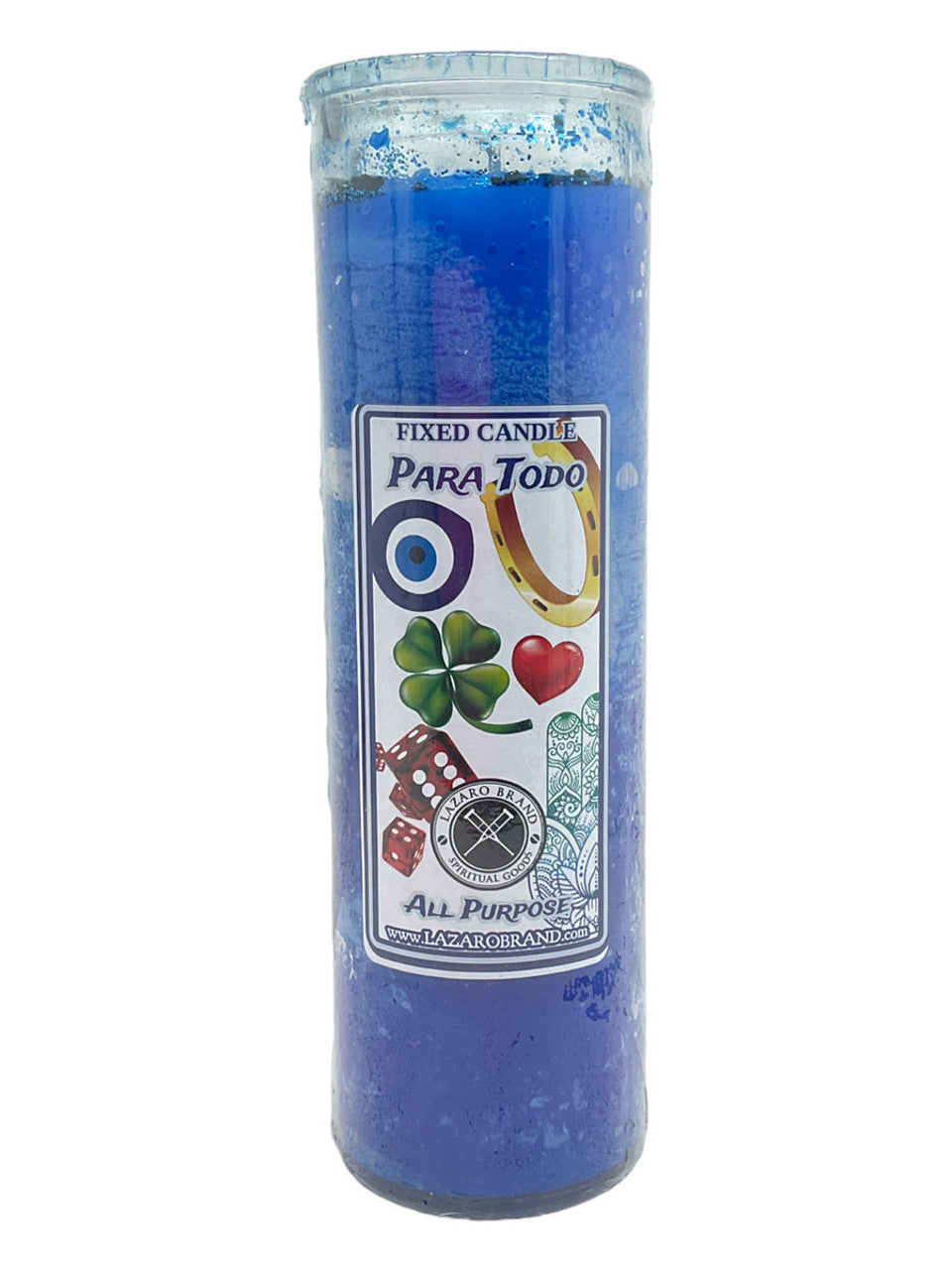 All Purpose Para Todo Dressed & Blessed 7 Day Prayer Candle / Open Your Pathway To Success, Clear Away Obstacles, Good Luck
