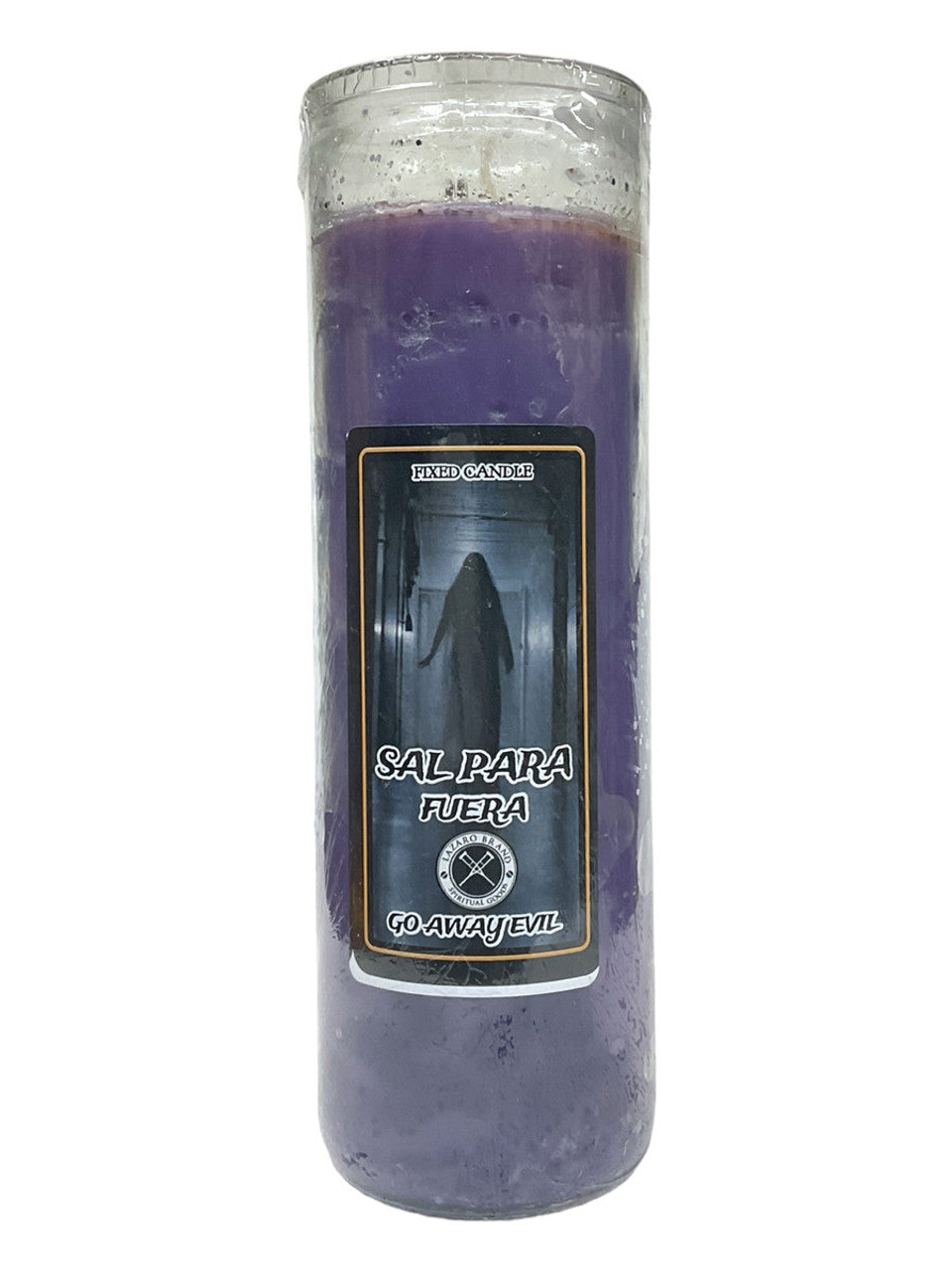 Go Away Evil Sal Para Fuera Dressed & Blessed 7 Day Candle / Remove Curses, End Crossed Conditions, Remove Spells