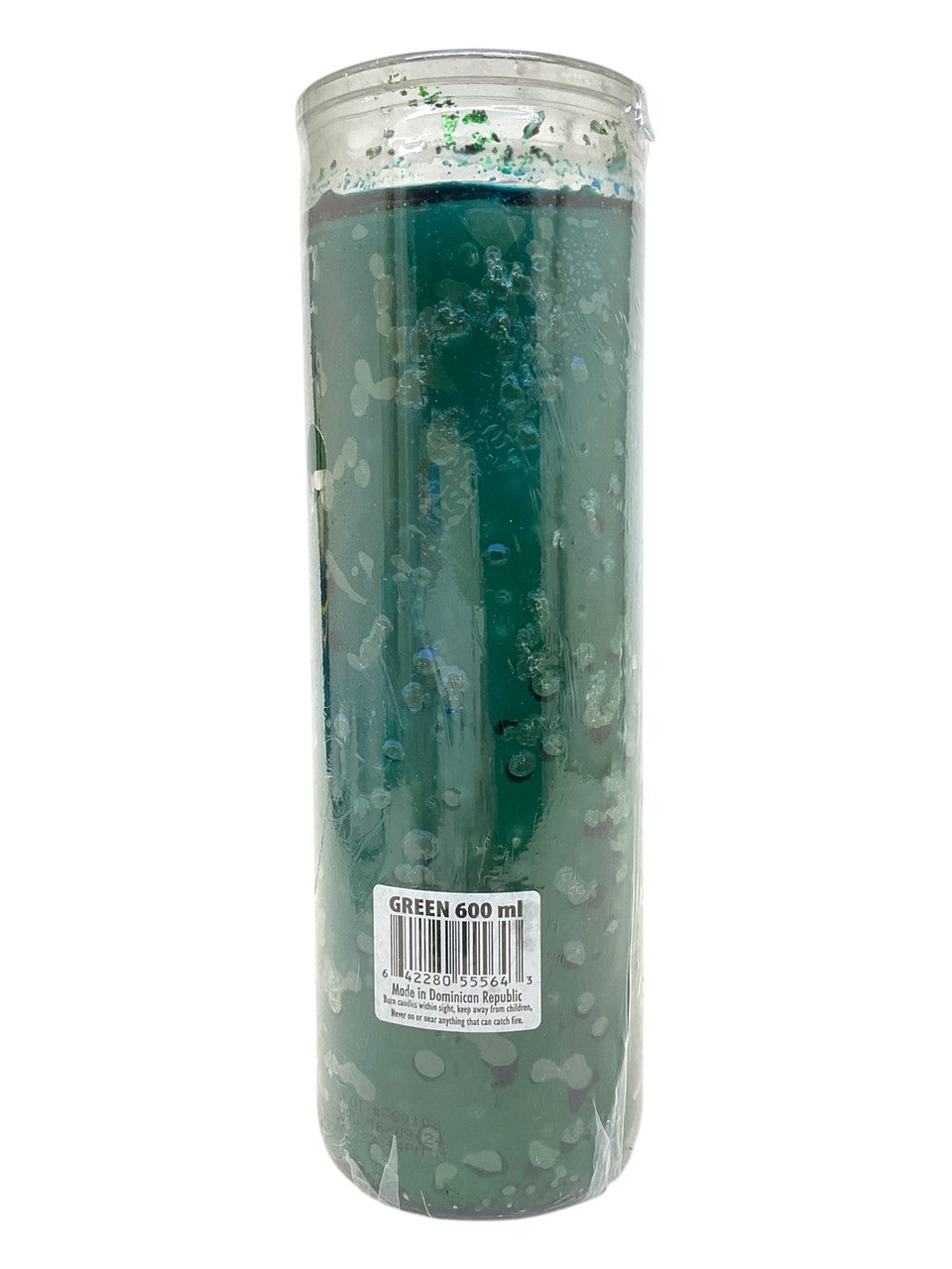 Basil Albahaca Dressed & Blessed 7 Day Candle – Prosperity, Protection, and Love (Green)