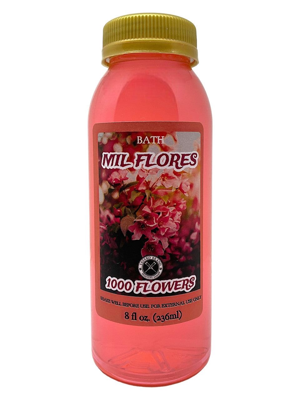 1000 Flowers Mil Flores Spiritual Bath Liquid: A Symphony of Blooms (8oz)