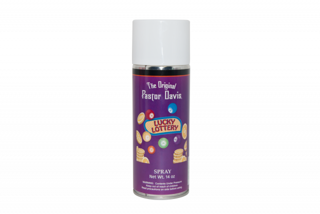 Lucky Lottery Spray 14oz, The Original Pastor Davis