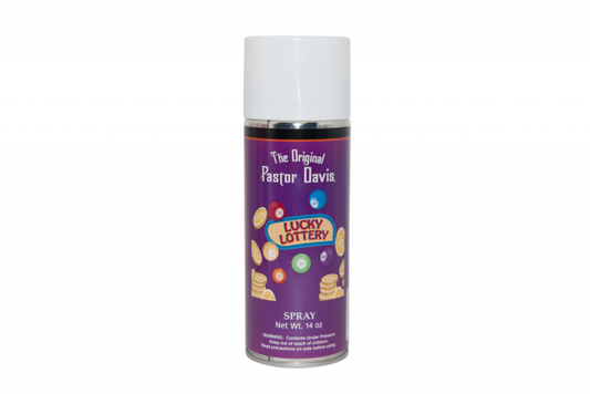 Lucky Lottery Spray 14oz, The Original Pastor Davis