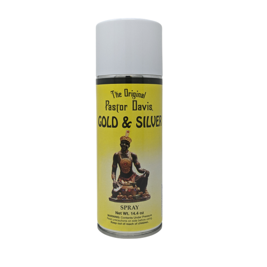 Gold and Silver Spray 14oz, The Original Pastor Davis