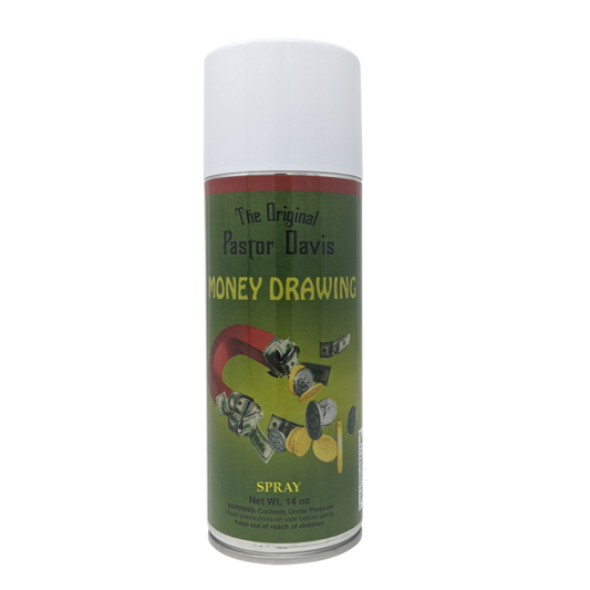 Money Drawing Spray 14oz, The Original Pastor Davis