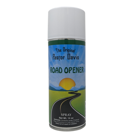 Road Opener Spray 14oz, The Original Pastor Davis