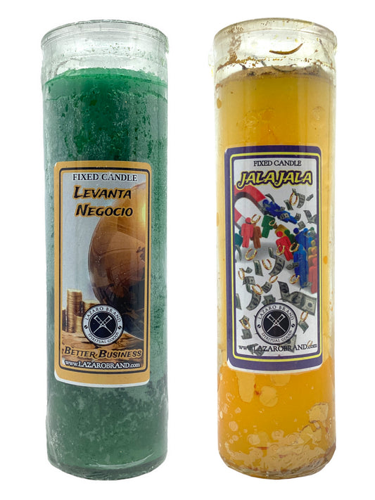 Better Business Levanta Negocio Dressed & Blessed 7 Day Prayer Candle / Grow Your Business, Attract Customers, Expansion