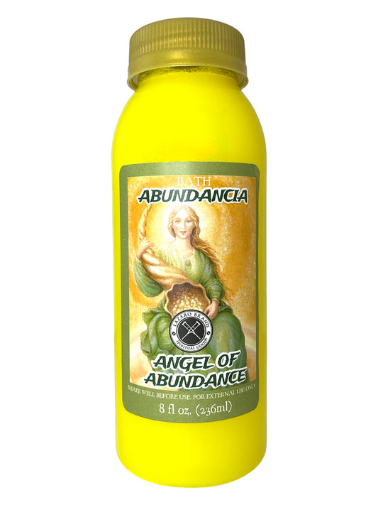 Angel of Abundance Abundancia Spiritual Bath Liquid: Spiritual Wealth (8oz)