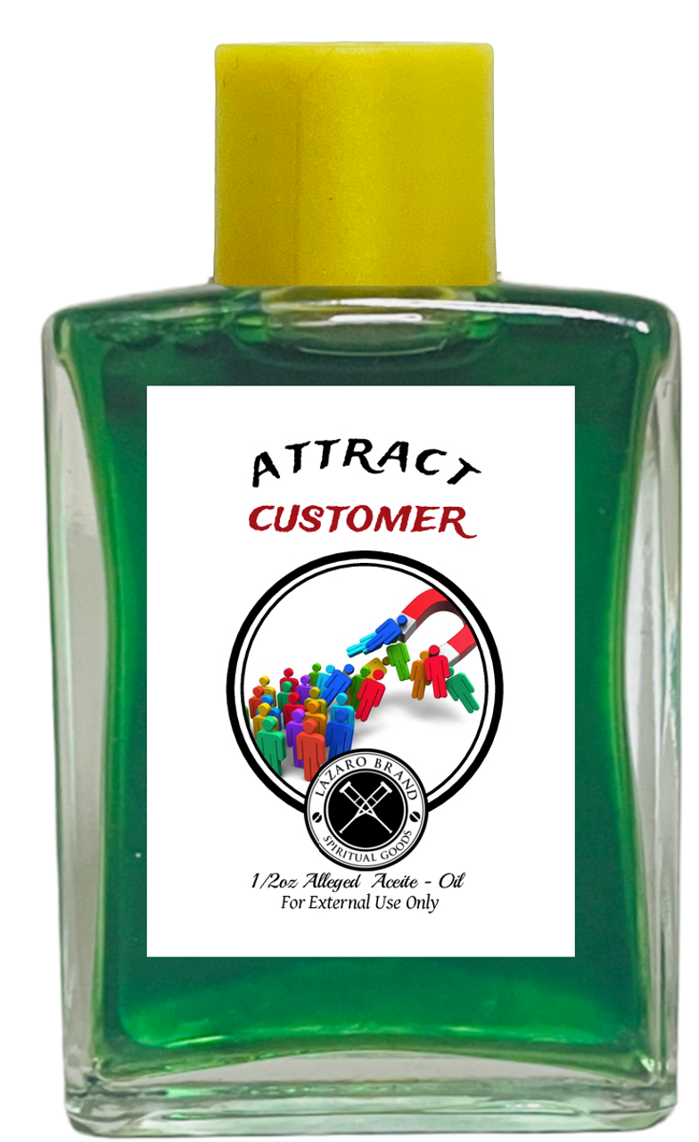 Attract Customer Spiritual Oil To Grow Your Business, Attract Customers, Expansion, ETC. (GREEN) 1/2 oz
