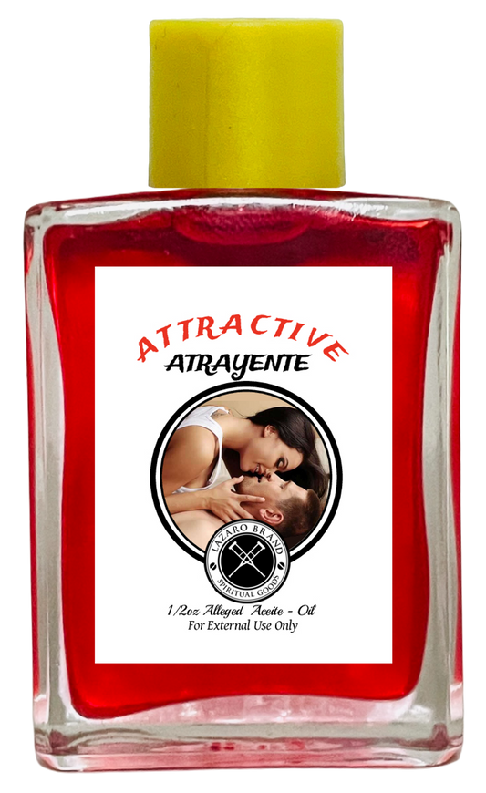 Attractive Atrayente Spiritual Oil To Find Love, Feel Sexy, Attention, ETC. (RED) 1/2 oz