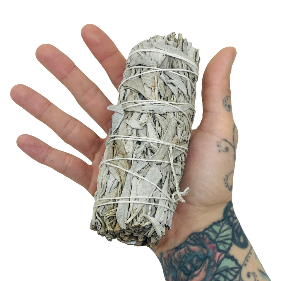 White Sage / Smudge Bundle / 6" / Protection & Energy Clearing